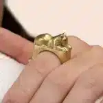 Daphna Simon Gold Leopard Ring