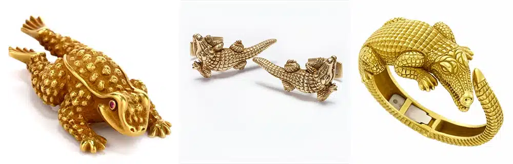 kieselstein cord alligator jewelry
