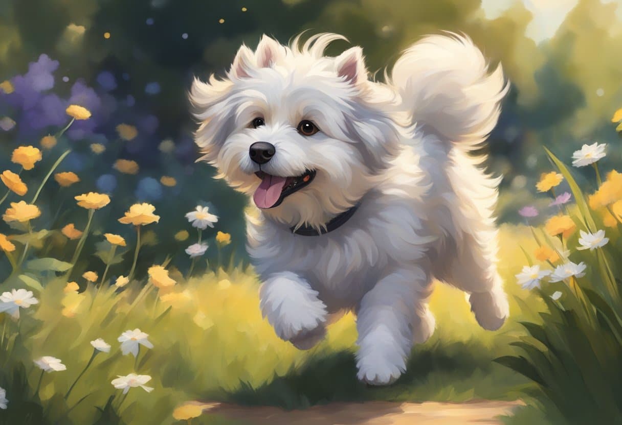 moodle dog illustration